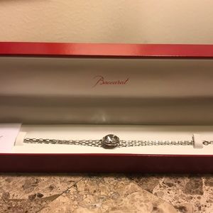 Baccarat L’Illustre Clear Mirror Crystal Bracelet